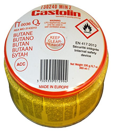 Castolin 7300240 MIN 2 Gaz butane