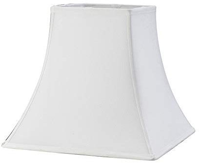 Contessa Lampenschirm, quadratisch, groß, Weiß