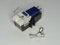 Blau Patrone und diamant nadel mit die korrekt montage schrauben für JVC L F41, AL A110, L A10, L A100, L A120, L A21, L A31, L AX3, L F210, QL A200, QL A220, QL A51, QL A75, QL F300, QL F320, QL F61, QL Y55F, QL Y66F, Plattenspieler Abnehmer, Nadel