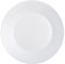 Luminarc Plato llano Harena de cristal, 27 cm, color blanco
