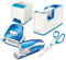 Leitz Wow Schreibtisch Set, Blau, Komplett