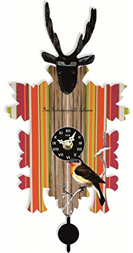 Trenkle Kuckulino Schwarzwalduhr mit Quarzwerk und Kuckuckruf