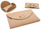 VGOODALL 100PCS Mini Gift Card Envelopes, Handmade Seed Envelopes Cute Kraft Paper Envelopes with Heart Clasp for Thank You Notes
