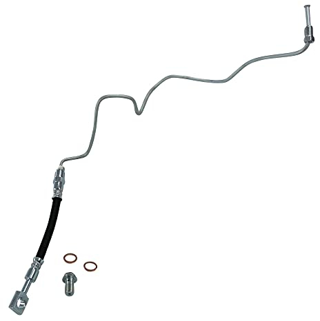 BESTPRICE 1x Bremsschlauch hinten links Kompatibel mit SEAT CORDOBA (6L2), IBIZA III (6L1), SKODA FABIA 1 (6Y5) (6Y3) (6Y2), FABIA 2 (545), FABIA 2 (542), VW POLO (9N_, 9A_)