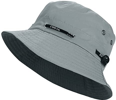 Unisex Summer Bucket Hat Wide Brim Sun Hat UPF 50+ Fisherman Hat Sun UV Protection Hat Adjustable Fishing Hat Beach Hat Foldable Outdoor Cap for Women Men Hiking Camping Traveling Hunting Fishing