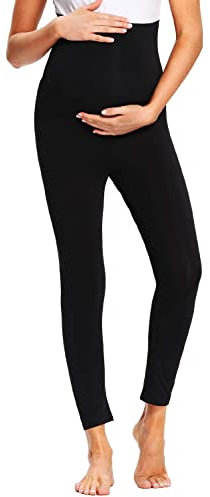 JMITHA Legging Grossesse et Maternité, L'été 7/8 Legging Classique Pantalon Femme Enceinte Coton Souple et Bien Confortable