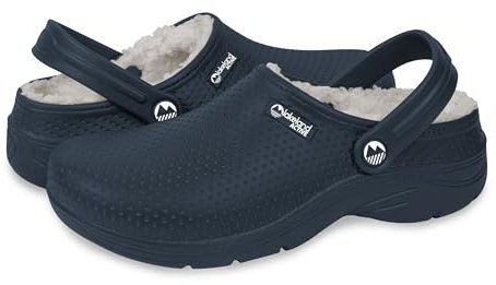 Lakeland Active Women's Fleece-Lined Dockray Clogs - Oxford Blue - 7 UK
