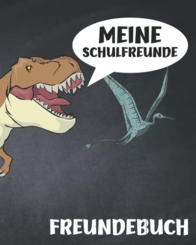 Meine Schulfreunde: Schönes Freundebuch für die Schule. Perfekt für Jungen und Mädchen in der 1. Klasse.