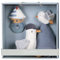Little Dutch 8615 Geschenkset 3-teilig Sailors Bay/Matrosen Bucht (Schmusetuch, Greifling, Stofftier)