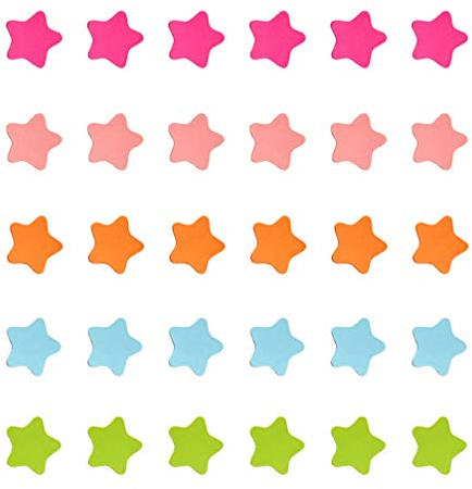 Toddmomy Kühlschrankmagnet Stern 120Pcs 2 cm Kühlschrank Magnete Sterne Sternmagnete für Büroküche Kühlschrank Whiteboard