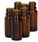 Farfalla Leergut-Set Braunglas, 10ml ohne Verschluss 6Stk.