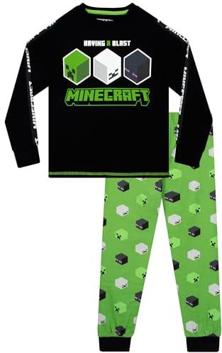 Minecraft Schlafanzug Jungen | Schlafanzüge Für Jungen | Kinderschlafanzug