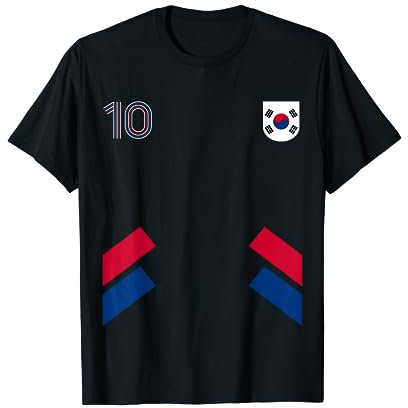 Drapeau de football Corée du Sud Retro10 T-Shirt