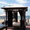 Outdoor Curtains for Garden Patio Waterproof,Blackout Thermal Insulated Eyelet Privacy Curtain for Gazebo Pergola Indoor Outside Curtains for Living Room Balcony(N-Black,2 Panels W52*L84)