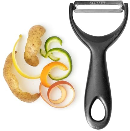 A Bar Above Citrus Peeler, Stainless Steel Fruit Peeler, Silver Finish