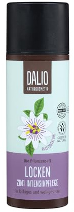 DALIO Locken 2in1 Intensivpflege – für geschmeidige Traumlocken voller Spannkraft und Glanz, Anti-Frizz, mit Bio Passionsblume, Leinsamen und Chiasamen, vegan, 150 ml