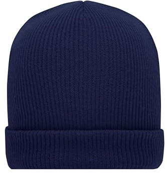 myrtle beach Winter Strick-Beanie - Angenehm weiche Beanie aus recyceltem Polyester | Farbe: Navy | Grösse: one Size
