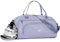 FIORETTO 30L Klein Sporttasche & Reisetasche für Damen und Herren mit Schuhfach & Nassfach Tasche für Sport Fitness & Reisen Trainingstasche, Weekender Gym Bag Blau