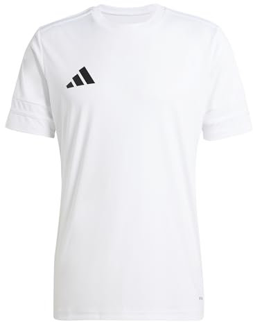 adidas Herren SQUADRA25 Jersey Short Sleeve, White/White/Black, XL