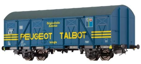 47295 H0 Gedeckter Güterwagen Gos-uv 253, DB, Ep.IV 'Peugeot Talbot'