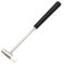 1 martillo pequeño de doble cabeza, materiales de metal y goma, martillo de joyería, mini martillo de joyería, herramientas de reloj para manualidades de cuero, joyería, reloj de bricolaje para