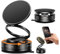 360° Drehbarer Magnet-Handyhalter Auto & Zuhause, Premium Doppelring-Design mit Vakuumhaftung , Universell für iPhone 16/15/14/13/12 Pro Max & Samsung/Google, für Metall, Glas, Wand, Spiegel, Schwarz
