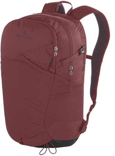 Ferrino Post 25 75269 QMM Farbe Rot Zweifacher Rucksack Multifunktional, bequem und organisiert ideal für Arbeit, Reisen und den täglichen Gebrauch. 25, rot, 25