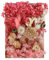 Trockenblumen Rosa,Trockenblumen Zum Basteln,Scrapbook Zubehör,Dried Flowers,Trockenblumen Deko,DIY Natürliche Getrocknet Blumen Set,Getrocknete Blüten Für Kunst Basteln DIY Epoxidharz Formen