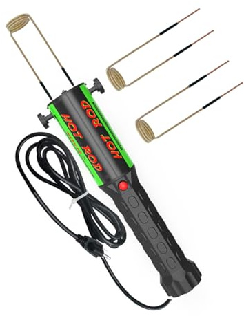Solary Induction Heater Bolt Removal, 1200W 220V Magnetic Induction Heater Kit for Rusty Screw Removing, Nut Buster Tool with 3 Coil