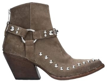 Elena Iachi Stiefeletten Damen Beige E3712, beige, 36