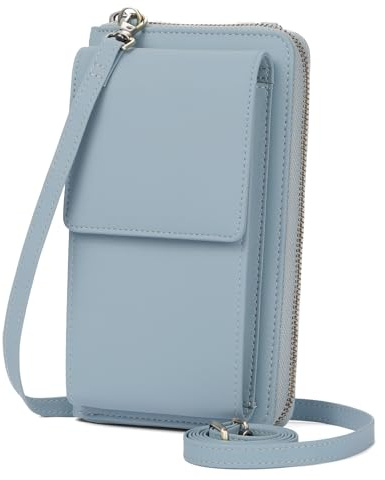 SENDEFN Handytasche zum Umhängen, Klein Handy Umhängetasche Damen Veganes Leder, Handytasche mit Geldbörse zum Umhängen, Umhängetasche damen mit Gurt abnehmbarer Schultergur