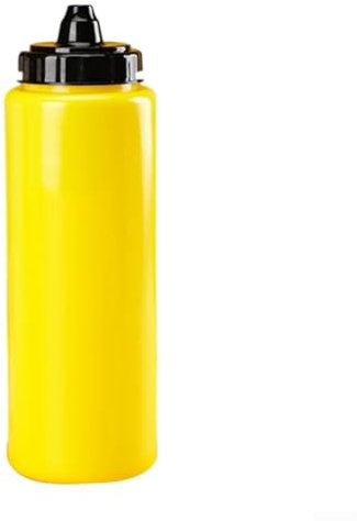 Hydration Made Easy 1L Sports Water Bottle with Squeeze and Straw for Quick Access (1L yellow)