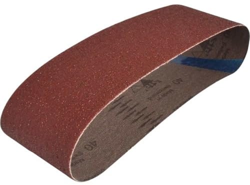 Faithfull Cloth Sanding Belt 533mm x 75mm 40g (3)