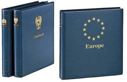 SAFE 7069 Ringbinder Länderwappen und -Titel Berlin mit 14 Hochglanz-vernickelten Ringen I 315 x 305 x 50 mm