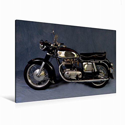 Premium Textil-Leinwand 120 x 80 cm Quer-Format Horex Imperator Baujahr 1955 | Wandbild, HD-Bild auf Keilrahmen, Fertigbild auf hochwertigem Vlies, Leinwanddruck von Ingo Laue