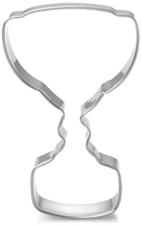 WDYJMALL Keksausstecher bzw. Kuchenform aus Edelstahl, Motiv: Trophäe