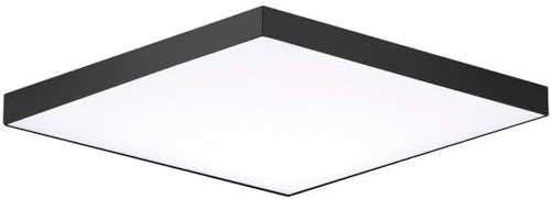 Maxim Lighting 57668WTBK Trim-18W 1 LED Flush Mount-8.5 Inches Wide by 0.75 inches high, Finish Color: Black