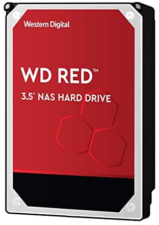 Western Digital WD60EFAX/WDZ60EFAX 6 TB SATA 6 GB/s, 256 MB Cache, intern, 8,9 cm, FFP-Option, Rot