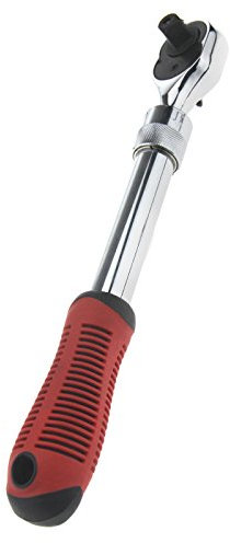 YINETTECH 1/2 72 Zähne Umschalt-Knarre Ratschenschlüssel ausziehbar TELESKOP-Ratsche