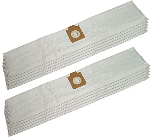 PakTrade 10 Sacs Aspirateur pour Nilfisk-Alto 115, 130, 135, 140 7015 040, 950, Ergo Clean, Euro, VP930