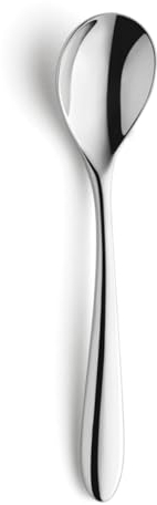 Amefa Cuba Set 12 cucchiaini da caffè, in acciaio inox 18/10, spessore 2,5 mm, lunghezza 142 mm, inox_18/10_304