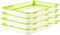 Timess Frischhaltetablett Essen Frisch Tablett konservierungsschale für Lebensmittel Tablett für die Lebensmittelkonservierung für gesunde Lebensmitteleinsparung Konservierungsbehälter(4pcs)