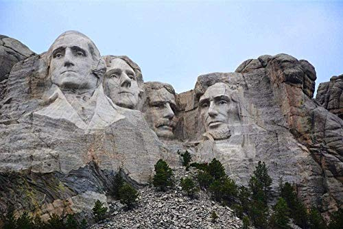 XiuTaiLtd Puzzles Für Erwachsene 1000 Stück Holzspiel Mount Rushmore Memorial Kinder Puzzle Spielzeug Heimtextilien, Geburtstagsgeschenke