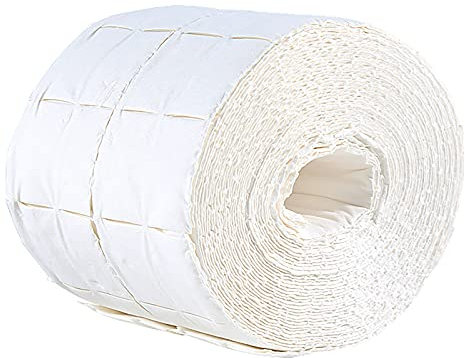 Roll of 500 Lint-Free Cellulose Wipes Nail Gel Remover Pads Nail Art Gel Polish Remover Cotton Pad Acrylic False Nails Polish Remover Wipe