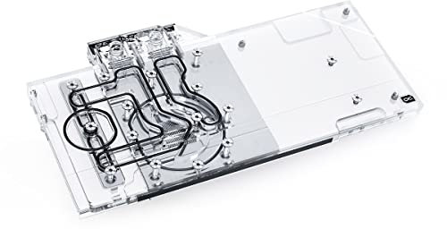 Alphacool Eisblock Aurora GPX-N Geforce RTX 3070 FTW3 Ultra mit Backplate - Acryl + Nickel