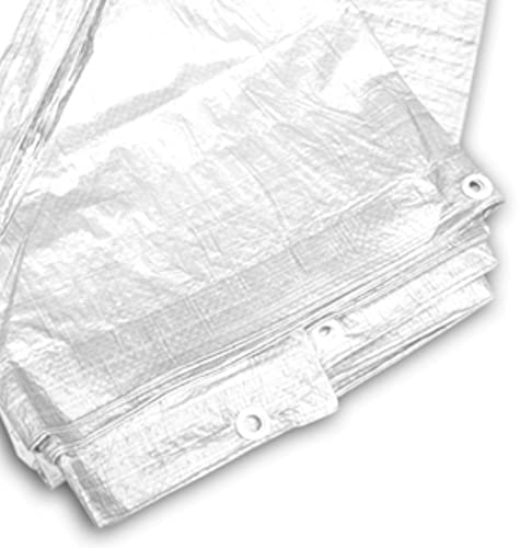 GARDENIX Bâche de Protection Polyvalente en Tissu Blanc 90 g/m² (2 m x 3 m)