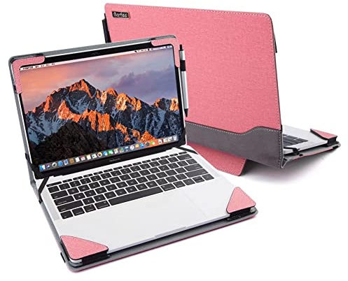 Berfea Stand Cover Case Compatible with 15 Acer Aspire 3 A315-59/58/56/55G/54/44/42/22/23/34,Aspire 5 A515 15.6 inch Laptop Protective Sleeve Hard Carry Case