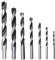 MKC Chrome Vanadium Brad Point Drill Bit Set, 7-Piece Imperial Sizes Includes 1/8, 3/16, 1/4, 5/16, 3/8, 7/16, 1/2 Inches