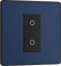 BG Electrical Evolve - Interruttore dimmer singolo touch, 2 vie Master