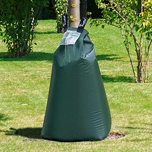 TreeBag Wassersack für Bäume 10 x 100L – UV-stabiler Baumbewässerungssack aus PVC – Effektiver Bewässerungssack Baum für Garten & Stadtgrün